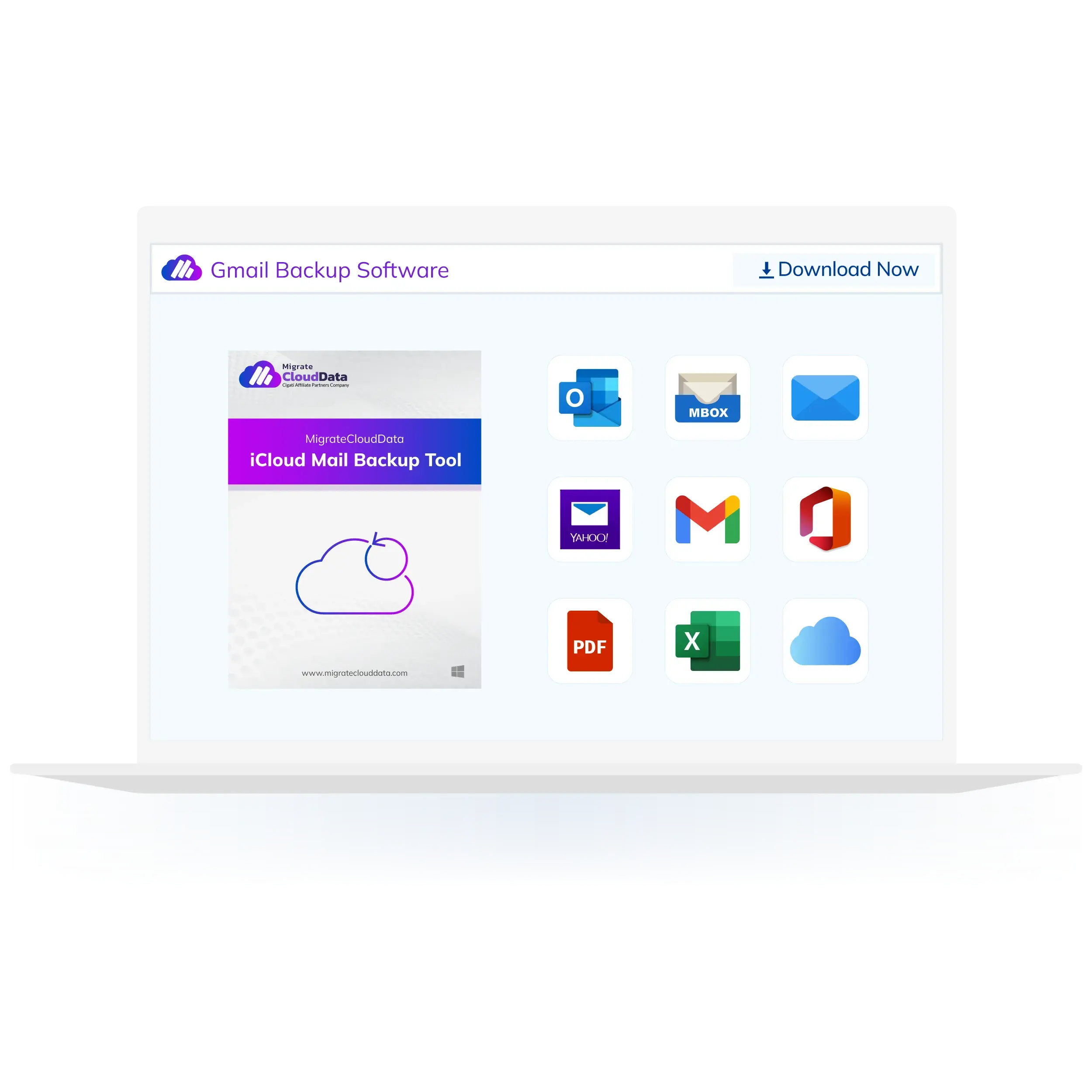 iCloud Backup Software banner